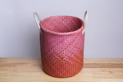Pink Clothes Basket