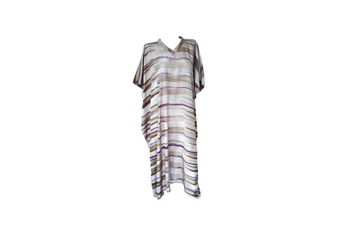 Casual Batik Dress (Gray)