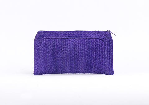 Bangkok Craft - Sisal Wallet Bag (Purple)
