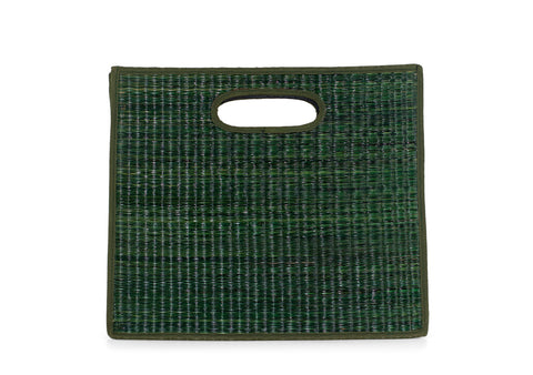 Green Triangle Handbag