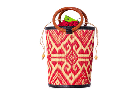 Red Tote Basket