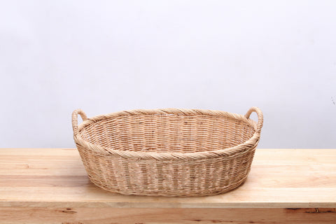 Natural Wicker Basket (Short) (S)
