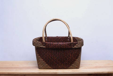 Brown Seagrass Basket