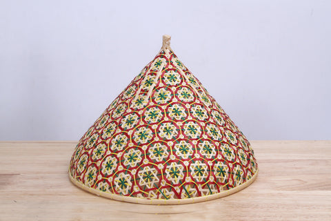 Bamboo wicker food cover