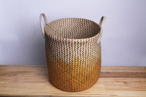 Brown Clothes Basket
